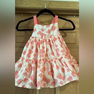 Adorable strawberry size 3t dress